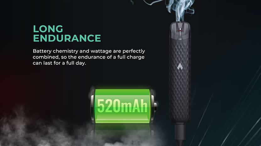 Uwell_Popreel_N1_Pod_System_Kit_520mAh_Battery